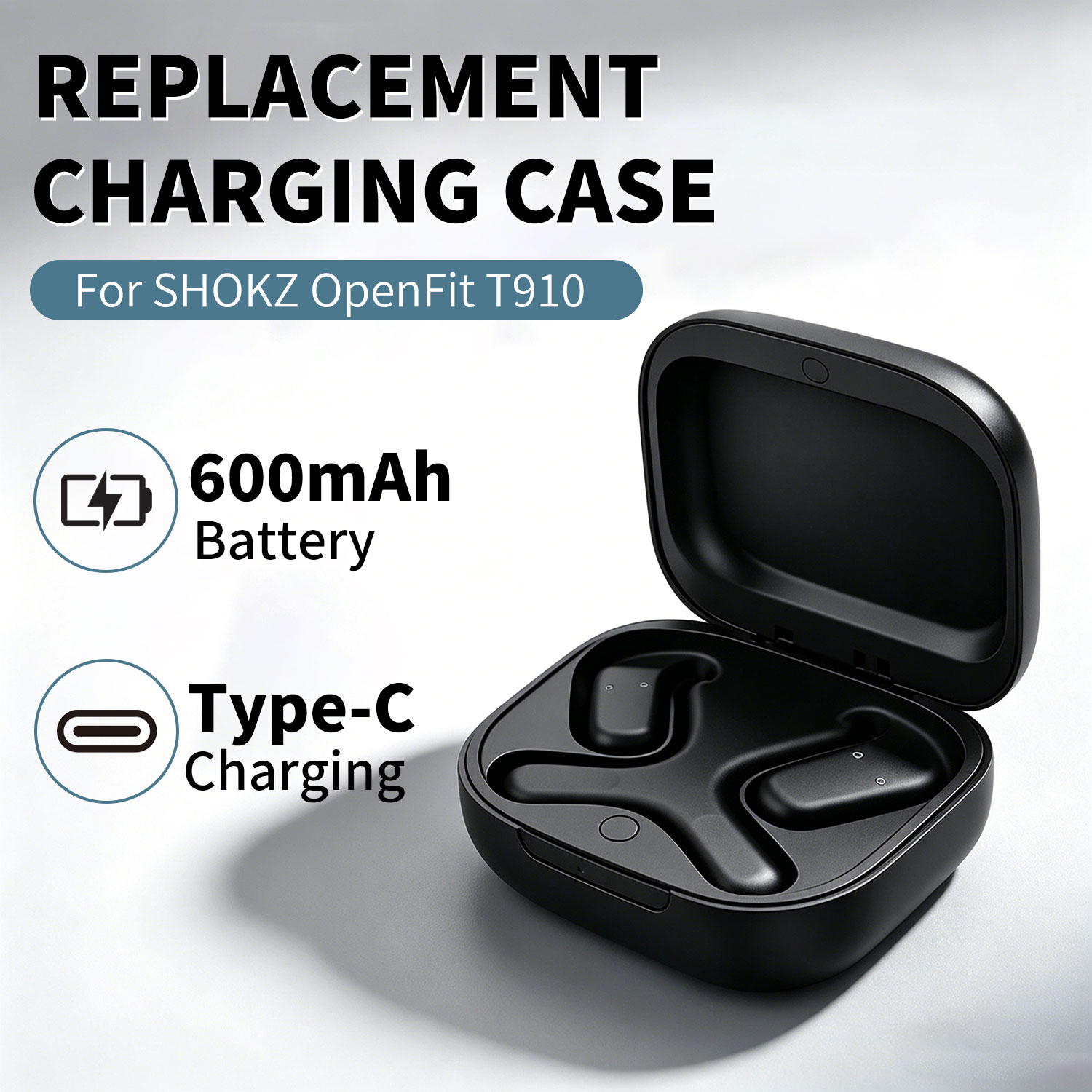 Ersatz-Ladehülle für SHOKZ Ope – Battery Case Storage Bewertung und Preis
