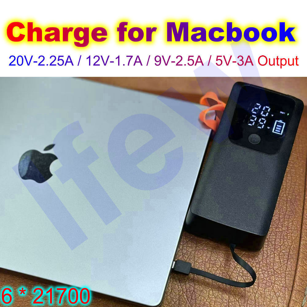 45 W Power Bank Fall Für Macbo – Battery Case Storage Bewertung und Preis